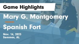 Mary G. Montgomery  vs Spanish Fort  Game Highlights - Nov. 16, 2023