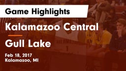 Kalamazoo Central  vs Gull Lake  Game Highlights - Feb 18, 2017