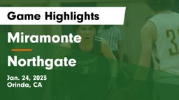 Miramonte  vs Northgate  Game Highlights - Jan. 24, 2023