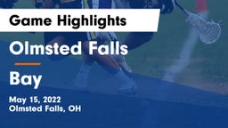 Olmsted Falls  vs Bay  Game Highlights - May 15, 2022