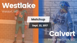 Matchup: Westlake  vs. Calvert  2017