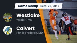 Recap: Westlake  vs. Calvert  2017