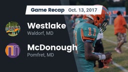 Recap: Westlake  vs. McDonough  2017