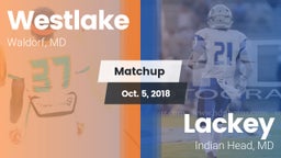 Matchup: Westlake  vs. Lackey  2018