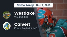 Recap: Westlake  vs. Calvert  2018