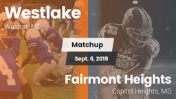 Matchup: Westlake  vs. Fairmont Heights  2019