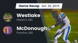 Recap: Westlake  vs. McDonough  2019