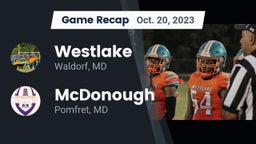 Recap: Westlake  vs. McDonough  2023