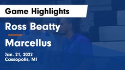 Ross Beatty  vs Marcellus  Game Highlights - Jan. 21, 2022