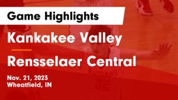 Kankakee Valley  vs Rensselaer Central  Game Highlights - Nov. 21, 2023