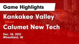 Kankakee Valley  vs Calumet New Tech  Game Highlights - Dec. 28, 2023