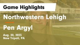 Northwestern Lehigh  vs Pen Argyl  Game Highlights - Aug. 30, 2023
