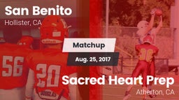 Matchup: San Benito High vs. Sacred Heart Prep  2017