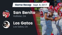 Recap: San Benito  vs. Los Gatos  2017