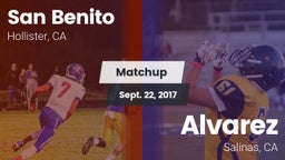 Matchup: San Benito High vs. Alvarez  2017