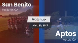 Matchup: San Benito High vs. Aptos  2017