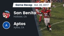 Recap: San Benito  vs. Aptos  2017