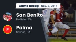Recap: San Benito  vs. Palma  2017
