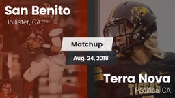 Matchup: San Benito High vs. Terra Nova  2018