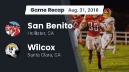 Recap: San Benito  vs. Wilcox  2018