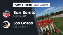 Recap: San Benito  vs. Los Gatos  2018