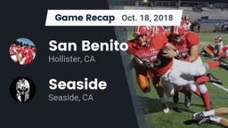 Recap: San Benito  vs. Seaside  2018