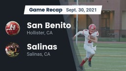 Recap: San Benito  vs. Salinas  2021