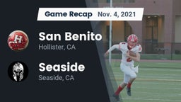 Recap: San Benito  vs. Seaside  2021