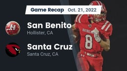 Recap: San Benito  vs. Santa Cruz  2022