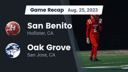 Recap: San Benito  vs. Oak Grove  2023