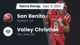 Recap: San Benito  vs. Valley Christian  2023