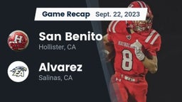 Recap: San Benito  vs. Alvarez  2023