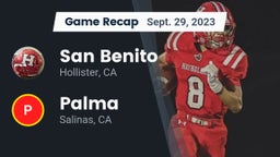 Recap: San Benito  vs. Palma  2023