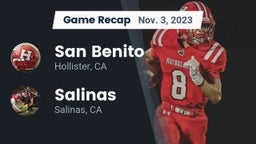 Recap: San Benito  vs. Salinas  2023