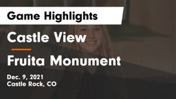 Castle View  vs Fruita Monument  Game Highlights - Dec. 9, 2021