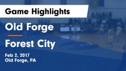 Old Forge  vs Forest City  Game Highlights - Feb 2, 2017