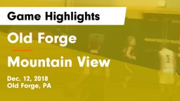 Old Forge  vs Mountain View  Game Highlights - Dec. 12, 2018