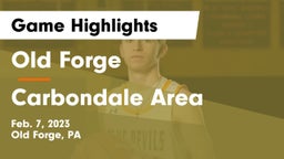 Old Forge  vs Carbondale Area  Game Highlights - Feb. 7, 2023