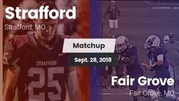 Matchup: Strafford High vs. Fair Grove  2018