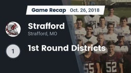 Recap: Strafford  vs. 1st Round Districts 2018
