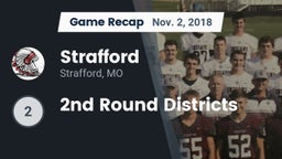 Recap: Strafford  vs. 2nd Round Districts 2018