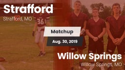 Matchup: Strafford High vs. Willow Springs  2019