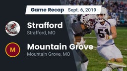 Recap: Strafford  vs. Mountain Grove  2019