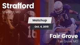 Matchup: Strafford High vs. Fair Grove  2019