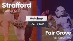 Matchup: Strafford High vs. Fair Grove  2020