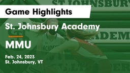 St. Johnsbury Academy  vs MMU Game Highlights - Feb. 24, 2023