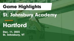 St. Johnsbury Academy  vs Hartford  Game Highlights - Dec. 11, 2023