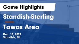 Standish-Sterling  vs Tawas Area  Game Highlights - Dec. 13, 2023