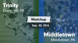 Matchup: Trinity vs. Middletown  2016