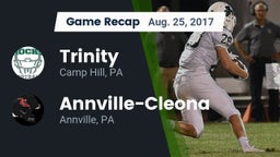Recap: Trinity  vs. Annville-Cleona  2017